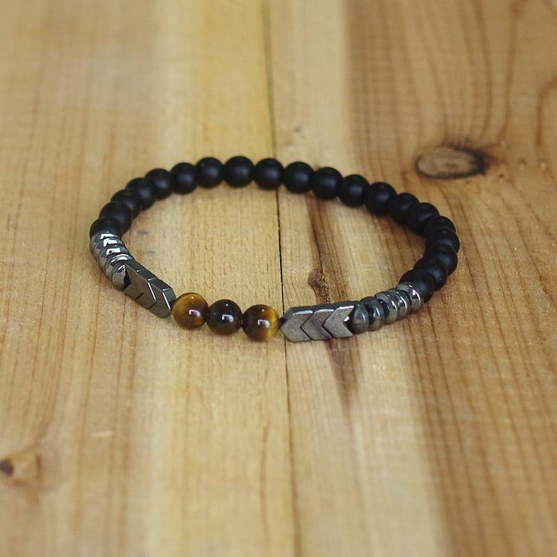 Men's Hematite Arrow Magnetic Bracelet Men's Bracelets Length : XS|S|L 