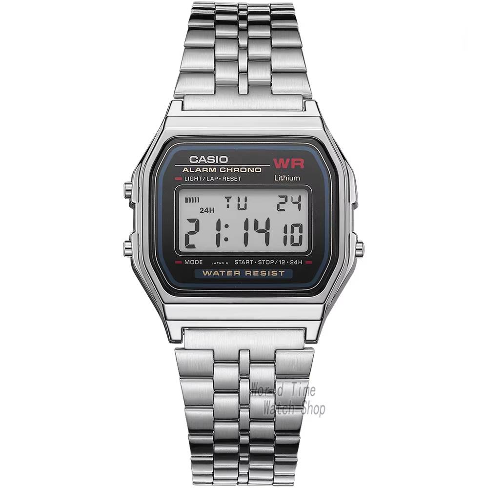 Casio A159WA LED Digital Waterproof Sport Watch Casio Watches Color : A159WA-N1D 