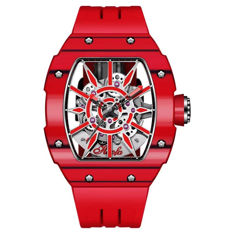 Haofa Skeleton Sun Openwork Watch HAOFA Watches Color : A|B 