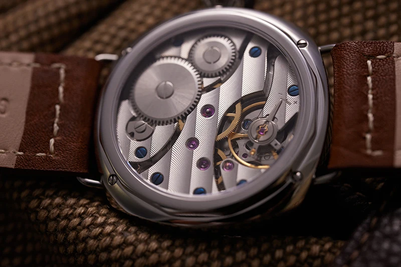 a close up of a watch