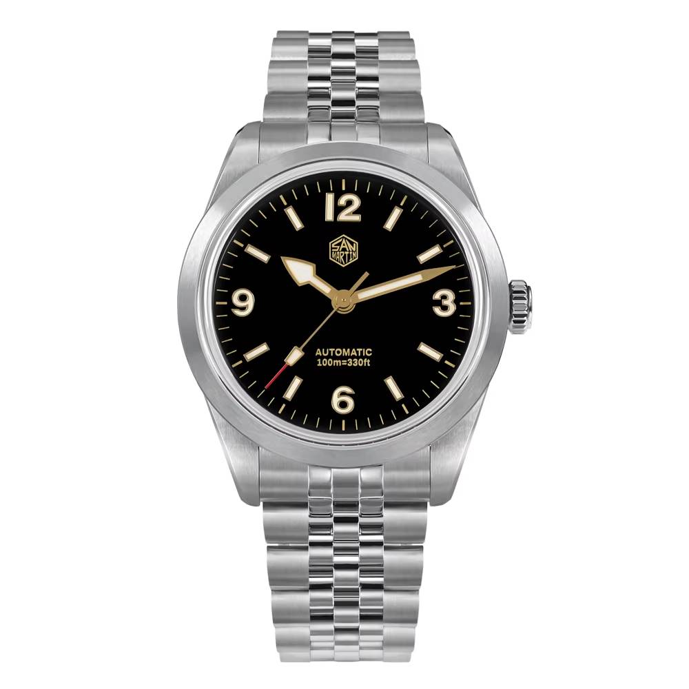 San Martin 38mm Men’s Sport Watch San Martin Watches Size : PT5000|SW200 