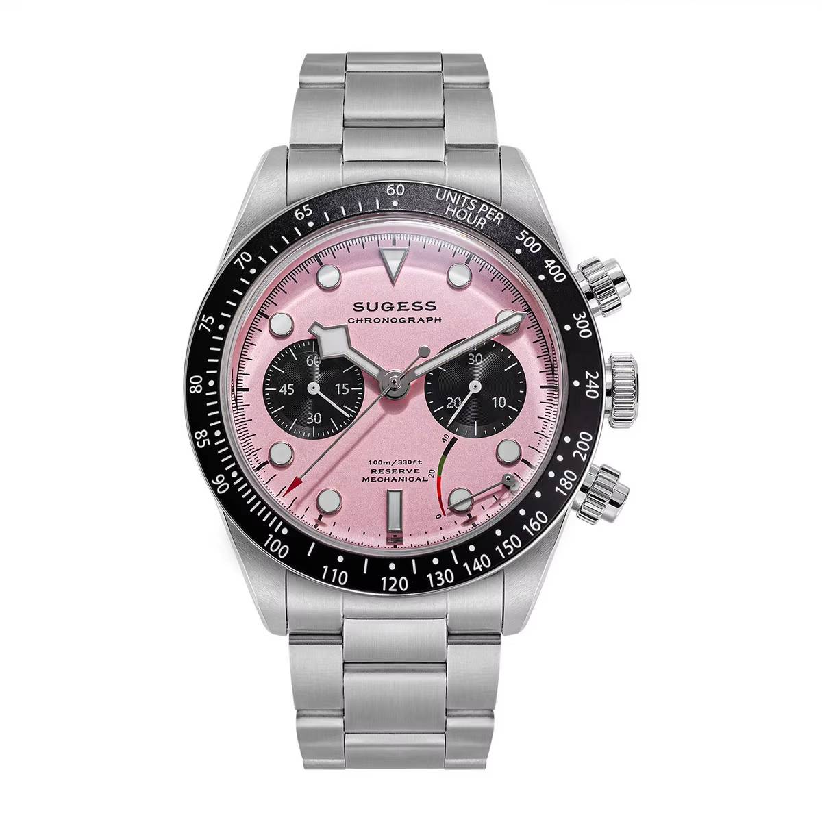 Sugess S457 Chrono Heritage Chronograph | Jewelry Addicts