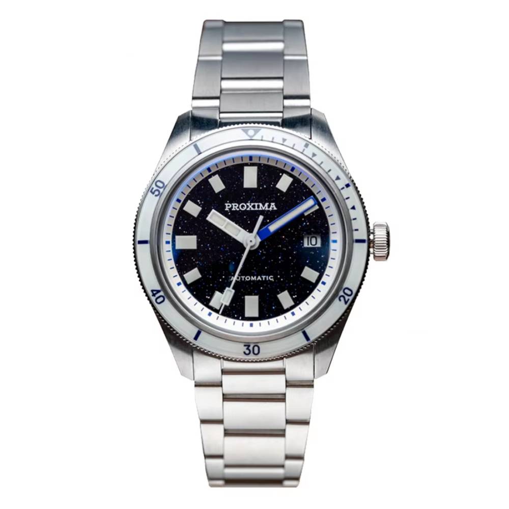 Proxima PX1721 Aventurine Dial Men’s Watch Watches For Men Size : PT5000 Movement|SW200 Movement 
