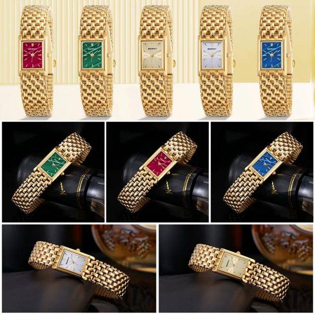 Jewelry Addicts BERNY 2166 Women’s Gold Square Quartz Watch: Elegance Redefined https://jwlraddicts.com/berny-2166-womens-gold-square-quartz-watch/