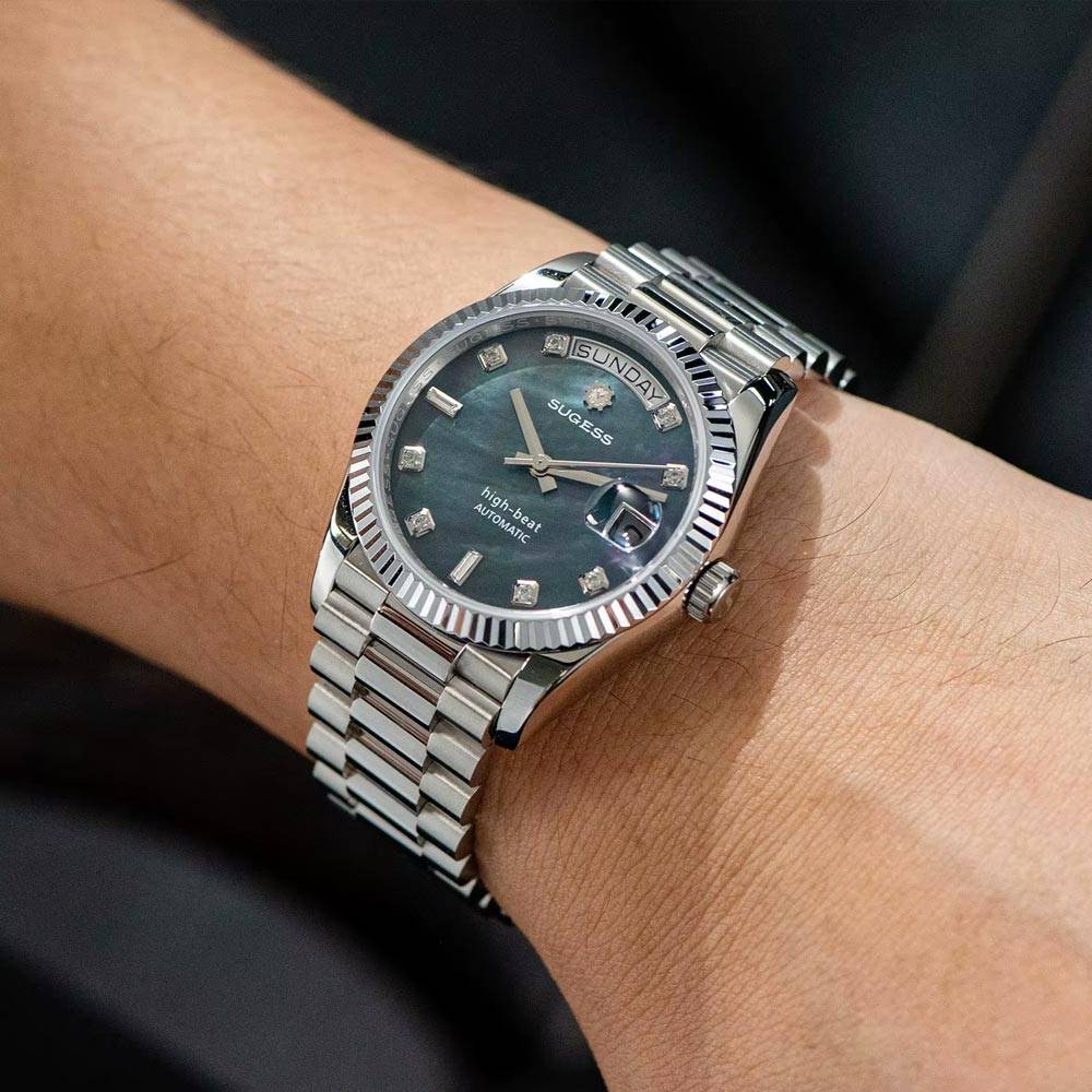 Jewelry Addicts Sugess S449 Heritage MOP Dial 36DD Watch: A Rolex Day-Date Homage https://jwlraddicts.com/sugess-s449-heritage-36dd-rolex-day-date-homage/