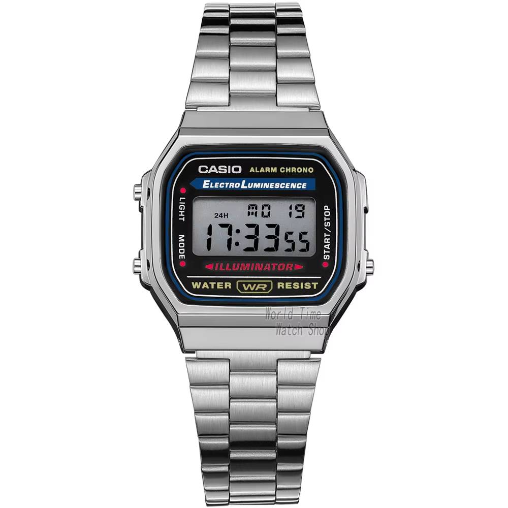 Casio A168WA Men's Vintage LED Digital Watch Casio Watches Color : A168WA-1W 