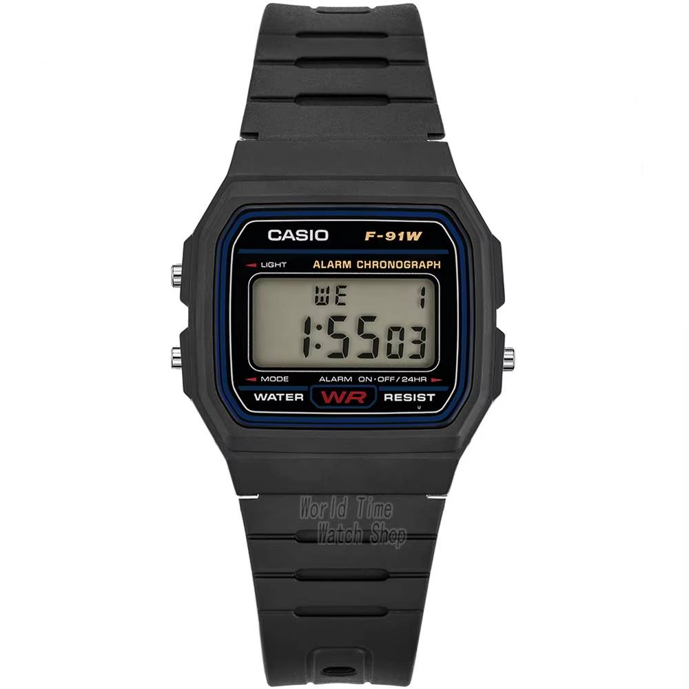 Casio F91W Series Digital Watch Casio Watches Color : F-91W-1 