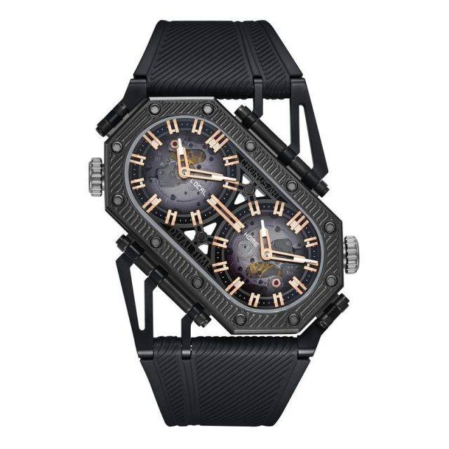 CRONUSART Voyager Dual Time Zone Watch Watches For Men Color : mens watches 2|mens watches 1