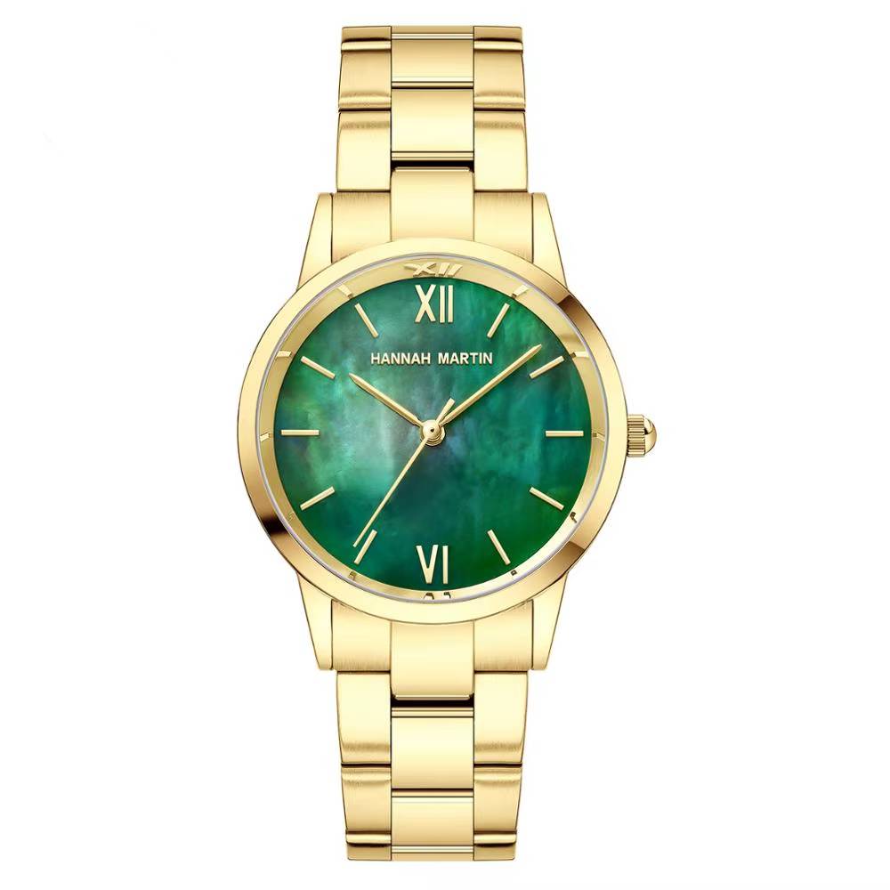 Hannah Martin Women’s Rose Gold Watch Hannah Martin Color : 1221Y-TZ|1221J-TZ|1221F-TZ 