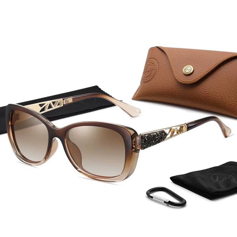 2025 Women’s Luxury Polarized Sunglasses Unisex Sunglasses Frame Color : Follow Picture 