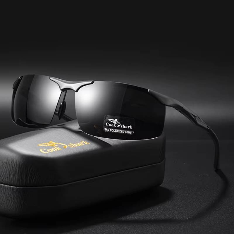 Cook Shark Color Changing Polarized Sunglasses for Men