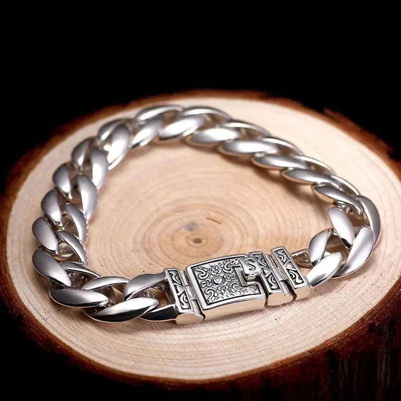 Iron Vow™ 925 Silver Cuban Chain Bracelet