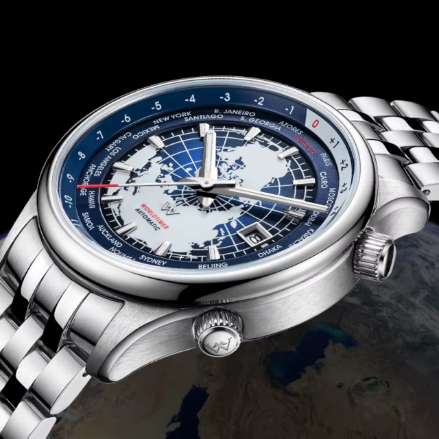 Welly Merck WM057 Worldtimer Automatic Watch