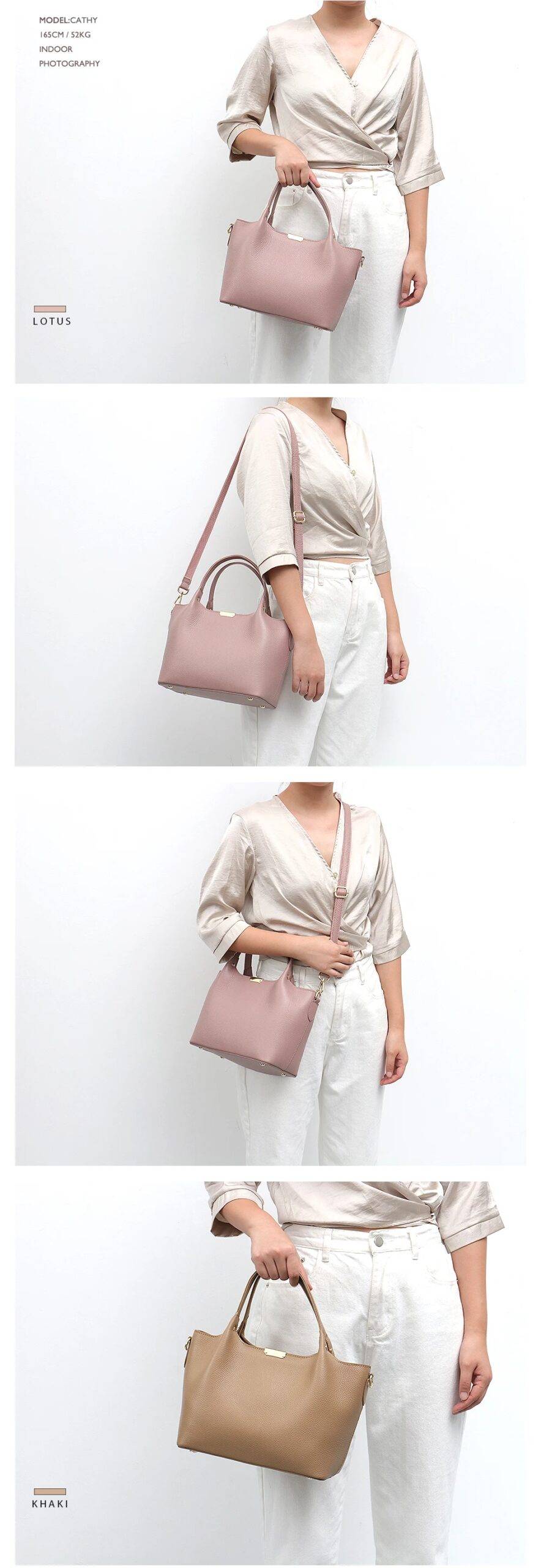Women's Leather Designer Tote Purses
