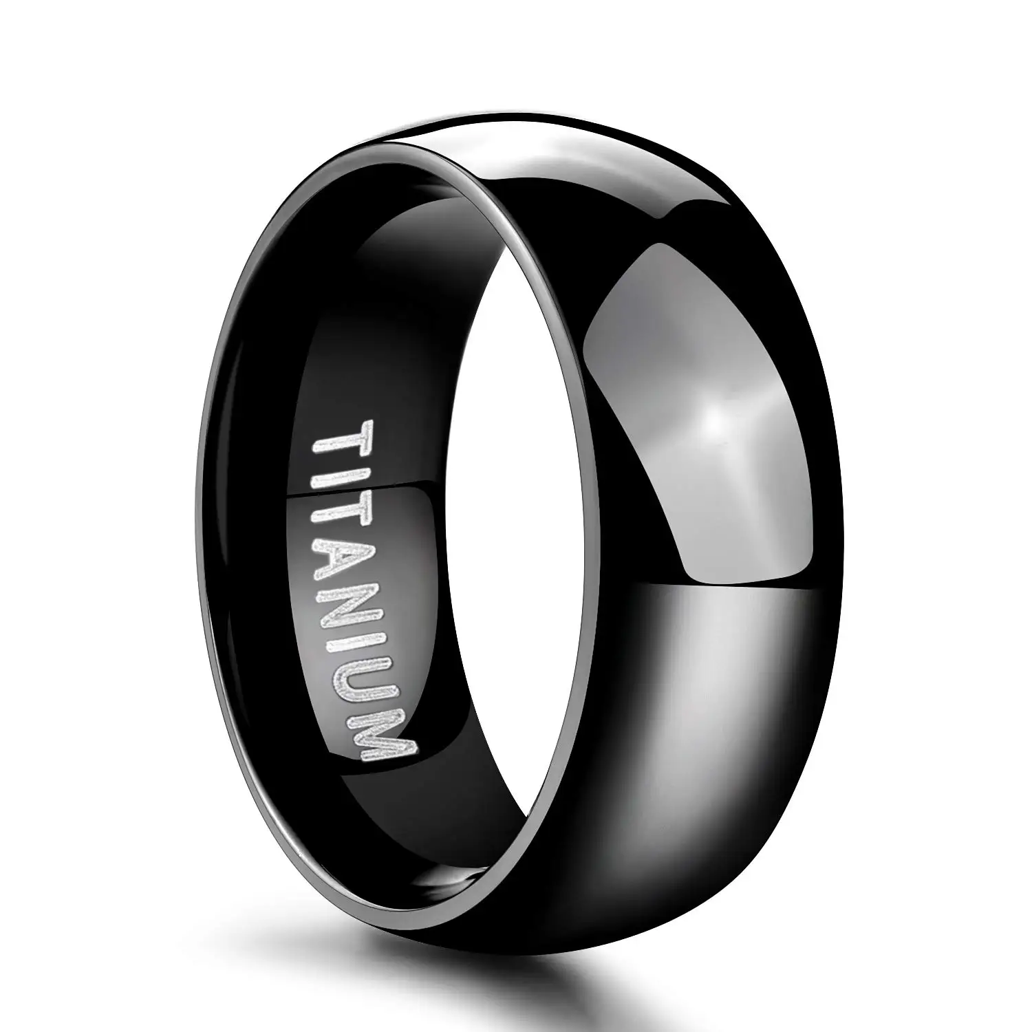 Men Women Titanium Wedding Engagement Rings