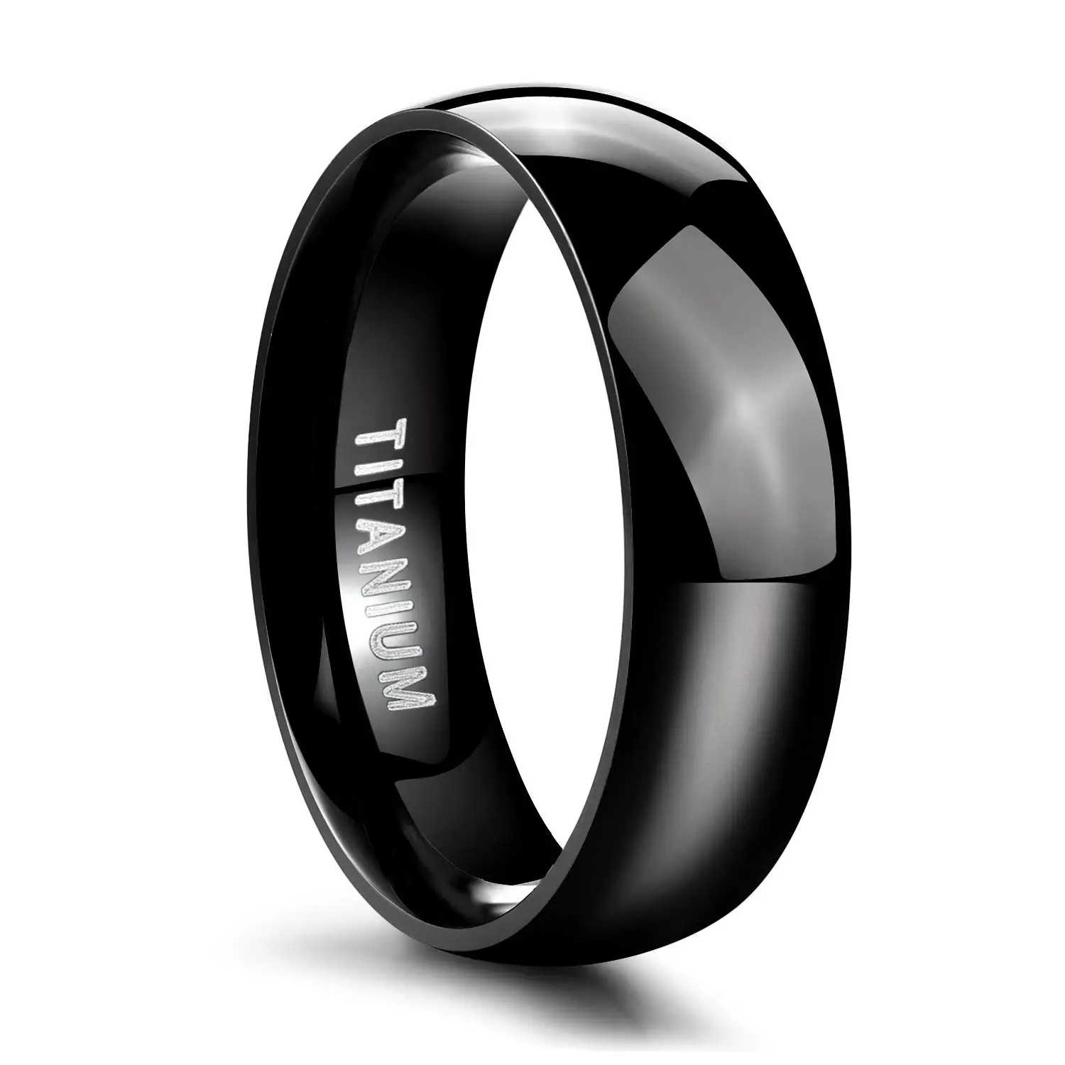 Men Women Titanium Wedding Engagement Rings
