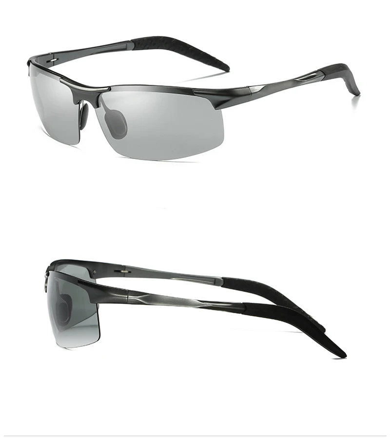 Photochromic Men's Sunglasses Polarized Anti Glare