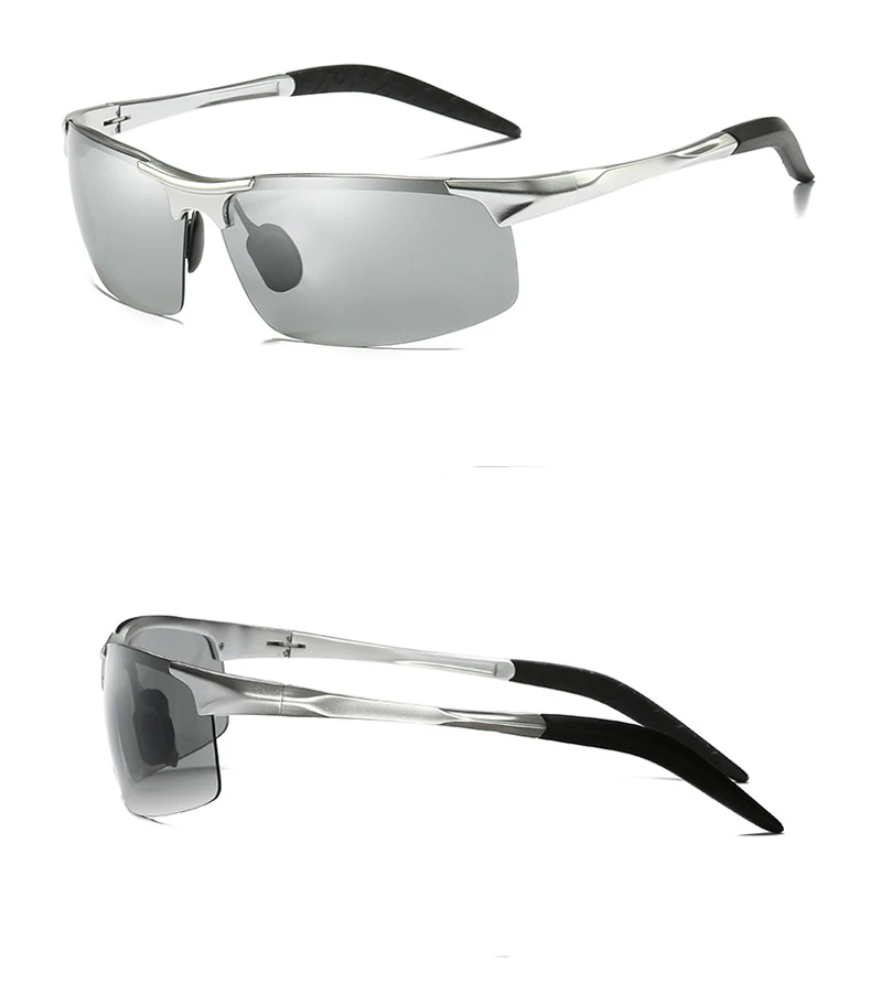 Photochromic Men's Sunglasses Polarized Anti Glare