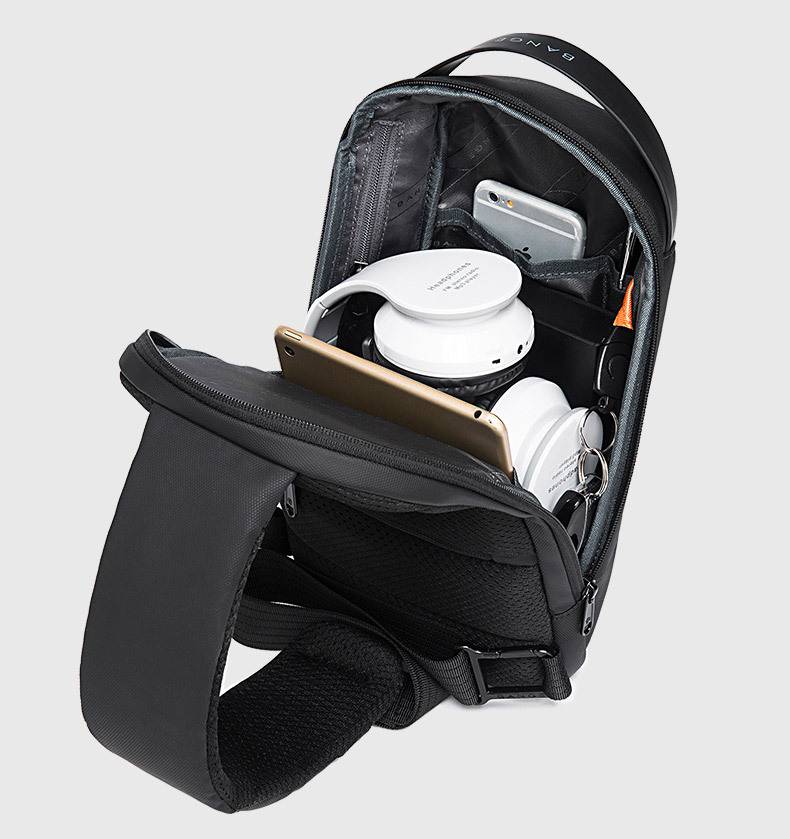 New 2021 Sling Bag Shoulder Messenger Bags Waterproof Scratch Proof Short Trip Daypack for Men and Women