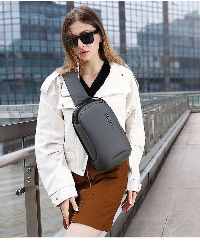 New 2021 Sling Bag Shoulder Messenger Bags Waterproof Scratch Proof Short Trip Daypack for Men and Women