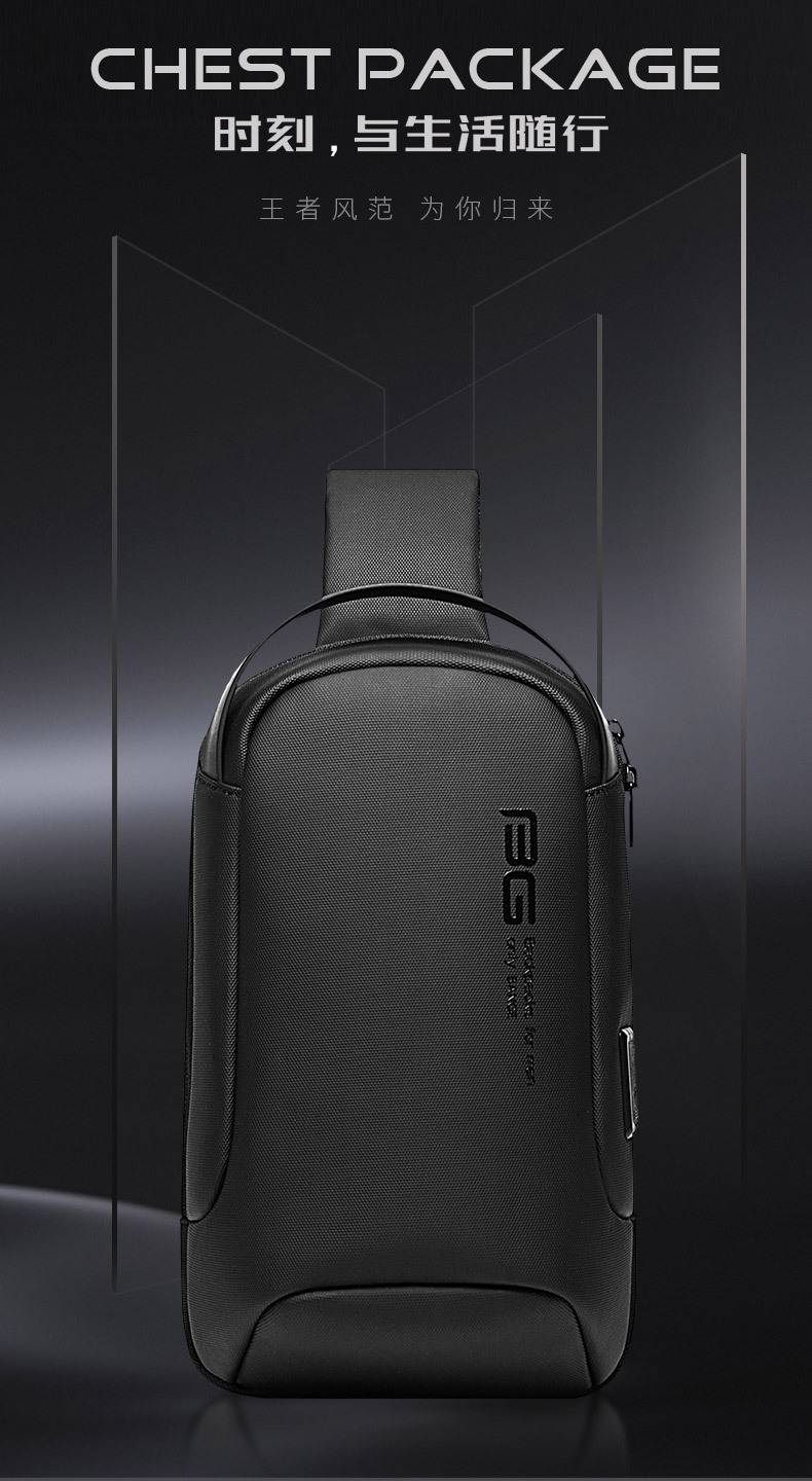 New 2021 Sling Bag Shoulder Messenger Bags Waterproof Scratch Proof Short Trip Daypack for Men and Women