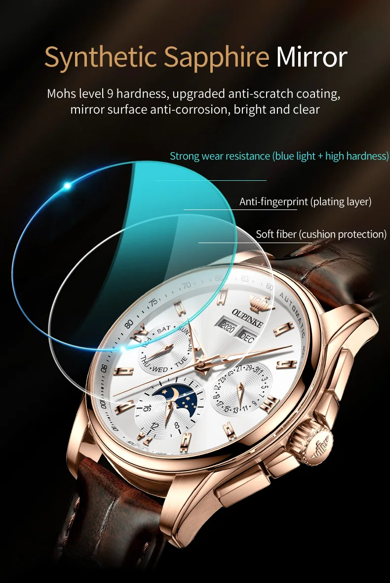 Affordable Moonphase Watch Swiss Automatic Watches