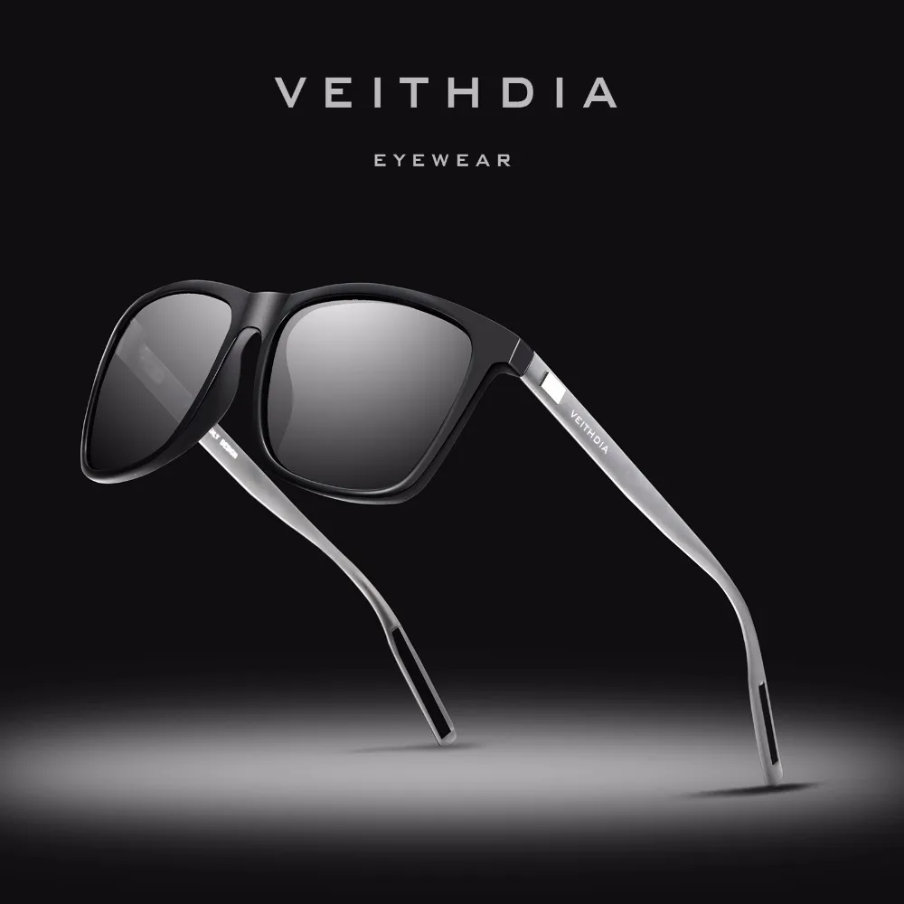 Unisex Sunglasses Retro Aluminum TR90 Polarized Lenses