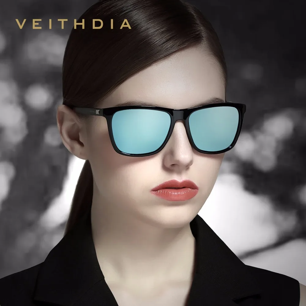 Unisex Sunglasses Retro Aluminum TR90 Polarized Lenses