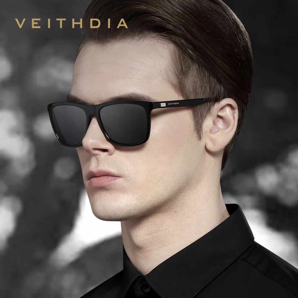 Unisex Sunglasses Retro Aluminum TR90 Polarized Lenses