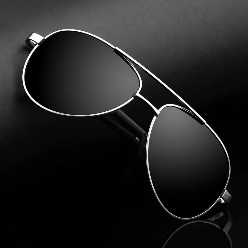 Aviator Polarized Sunglasses UV400 Protection Mirrored Lens