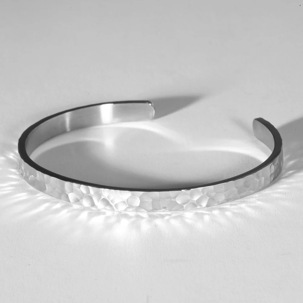 Luxury Stainless Steel Men's Bracelet Cuff Bangles Women