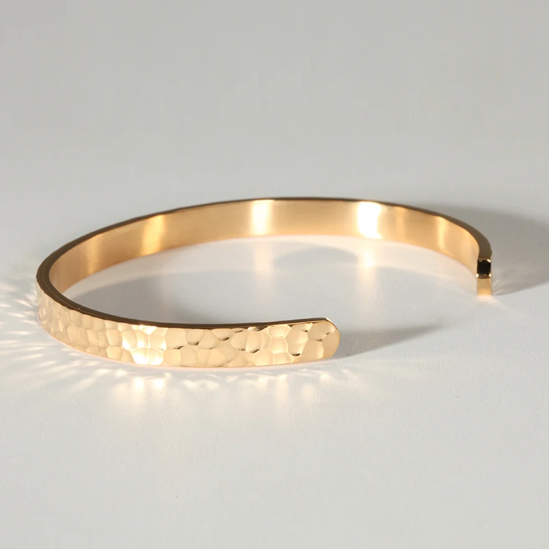 Luxury Stainless Steel Men's Bracelet Cuff Bangles Women