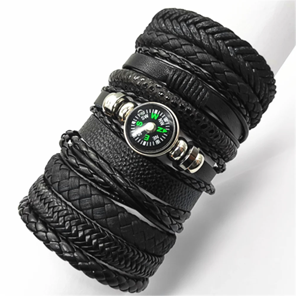 10pcs/set Wrap Woven Fashion Handmade Bracelets