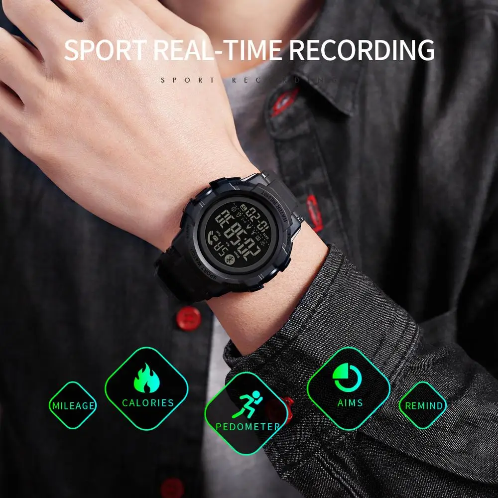 SKMEI Fashion Bluetooth Smart Watch for Men