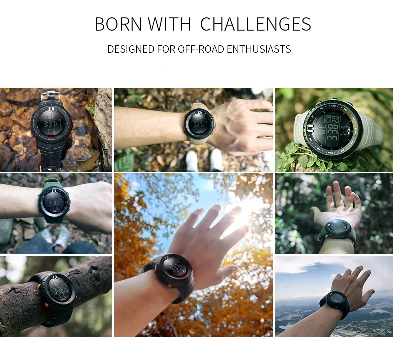 SMAEL Outdoor Sports Digital Men's Watches