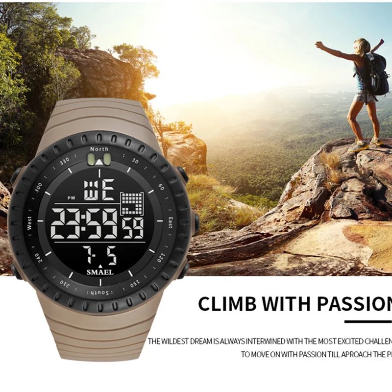 SMAEL Outdoor Sports Digital Men's Watches