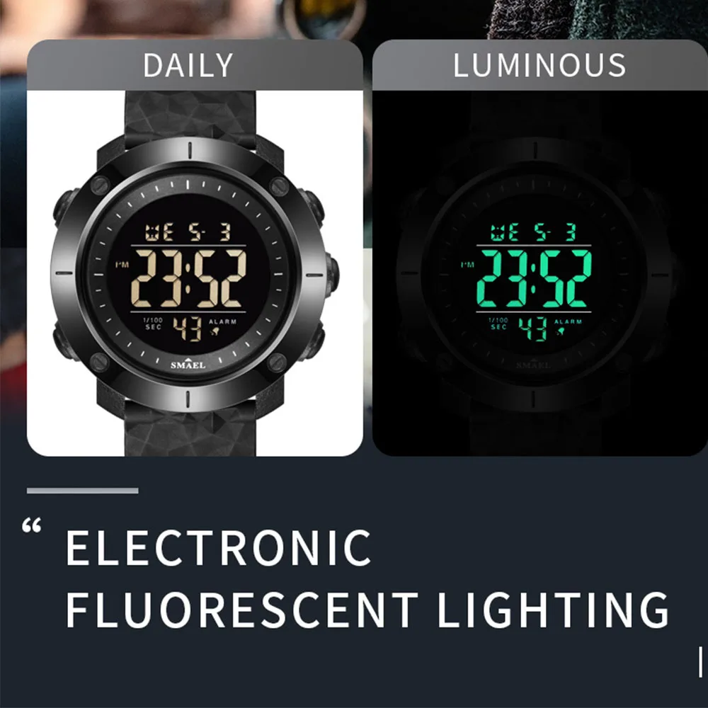 New SMAEL Sport Digital LED Watches