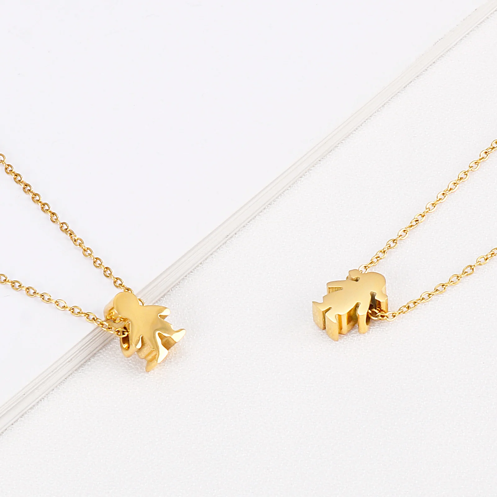 Boy Girl Kids Pendant for Women Necklace Name Date Child