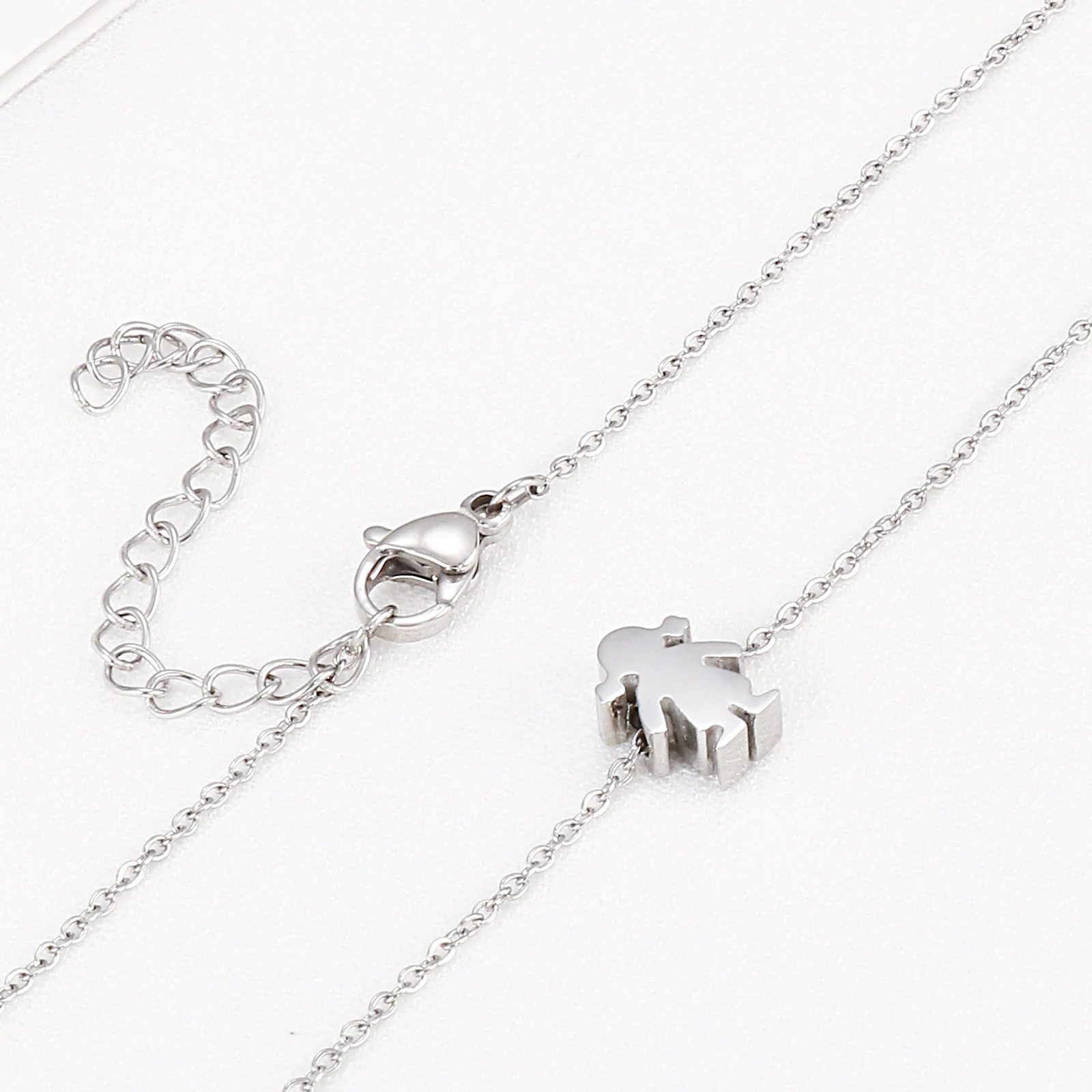 Boy Girl Kids Pendant for Women Necklace Name Date Child