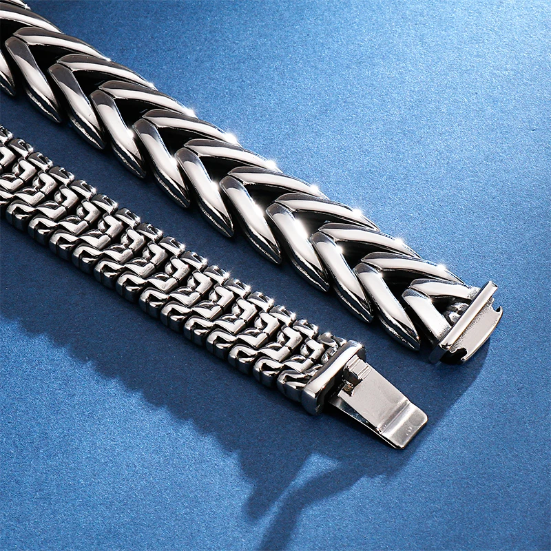 Punk High Polished Arrow Shaped Bracelet