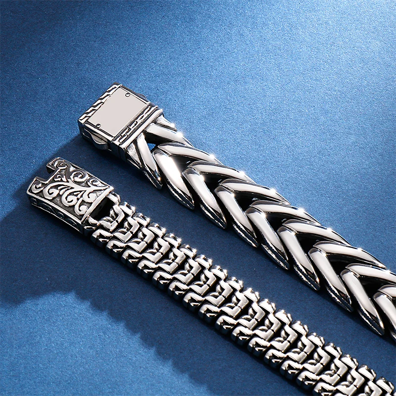 Punk High Polished Arrow Shaped Bracelet