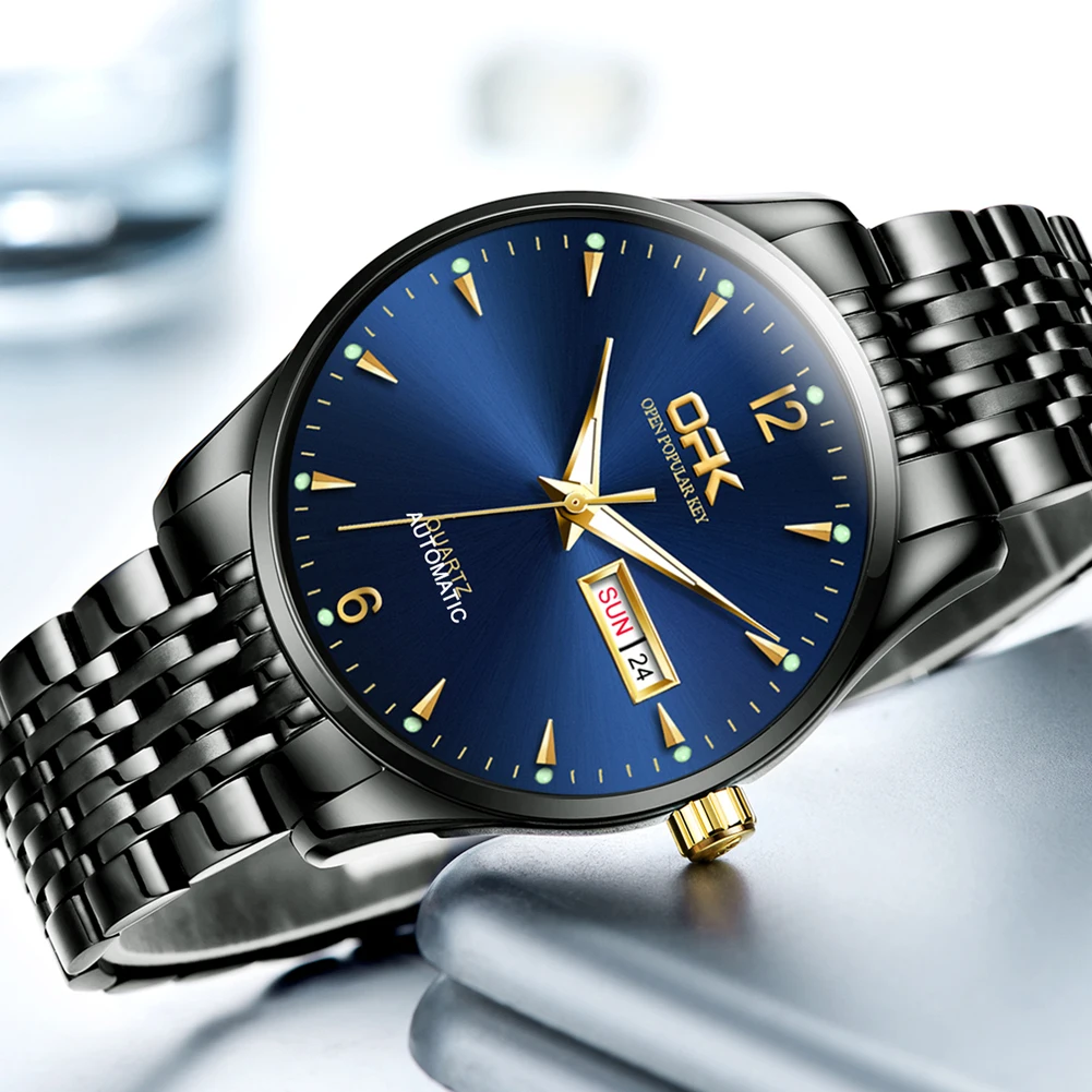 OPK Fashion Men's Quartz Watch with Day Date Dial