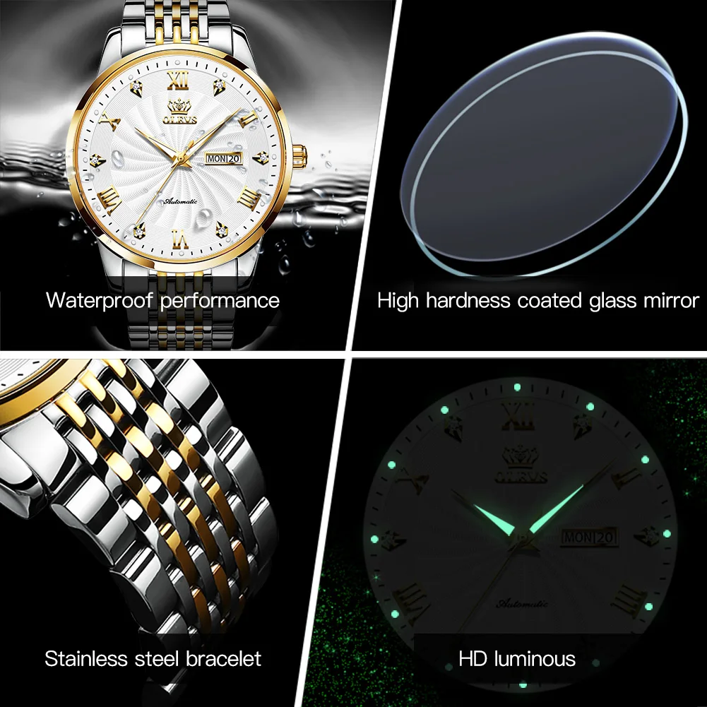 OLEVS Luxury Mechanical Watch