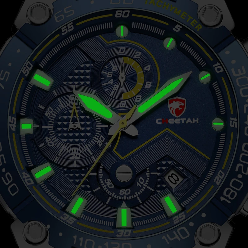 Cheetah Chronograph Quartz Mens Sports Watches