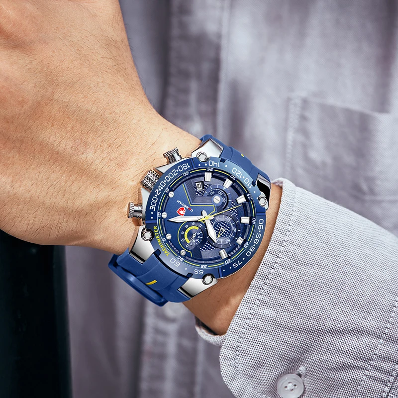 Cheetah Chronograph Quartz Mens Sports Watches