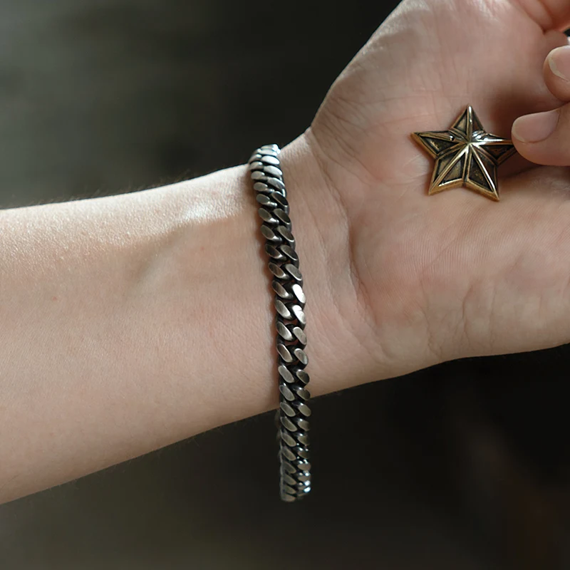 925S Vintage Fashion Bracelet for Men