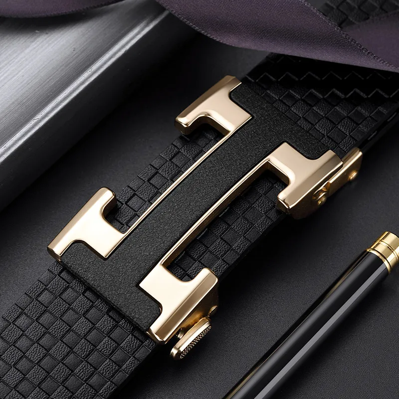 Style Genuine Leather Automatic Belt