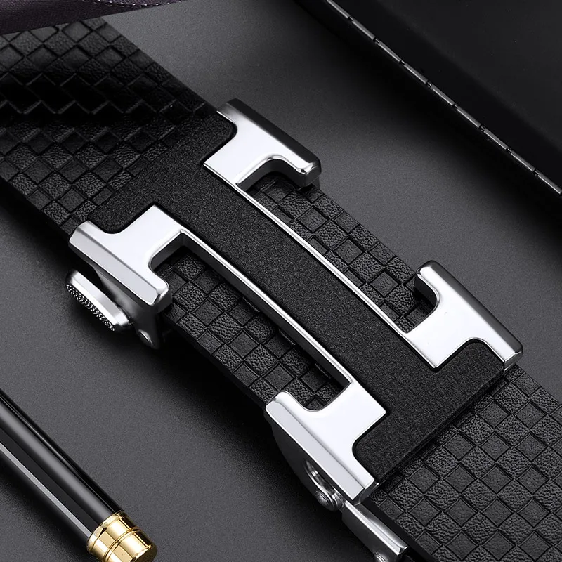 Style Genuine Leather Automatic Belt