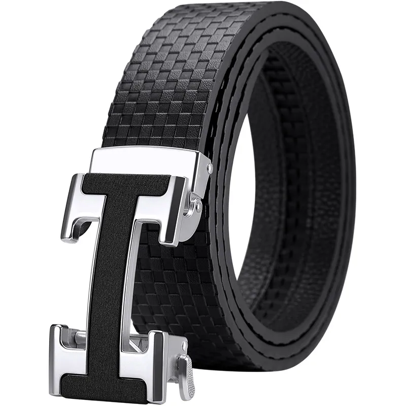 Style Genuine Leather Automatic Belt