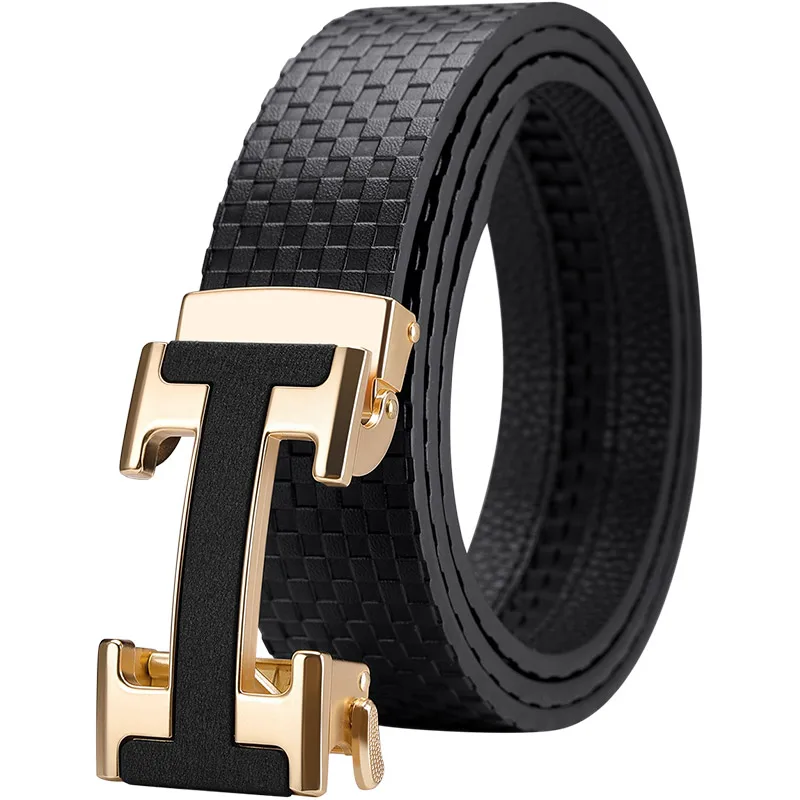 Style Genuine Leather Automatic Belt